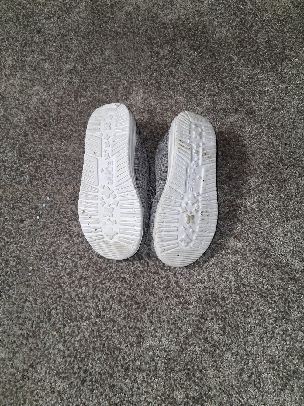 Hey Dude Kids Gray Knit Slip-On Moccasins